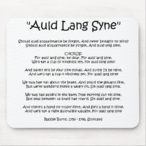 New Year "Auld Lang Syne" Mousemat mousepads by scottishreviews New Year "Auld Lang Syne" Mousemat mousepads