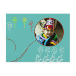 New Year Balloons Postcard