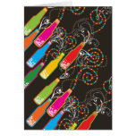 New Year Bubbly Bottles Party Celebrations Invite Greeting Card