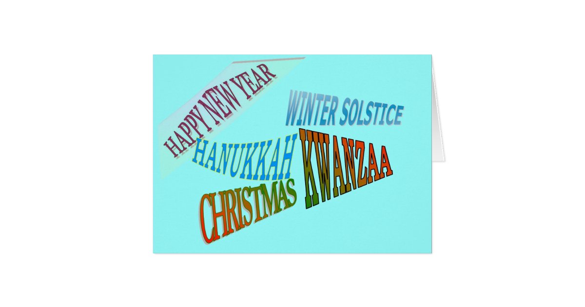 New Year Card | Zazzle