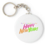 New Year Countdown Keychain