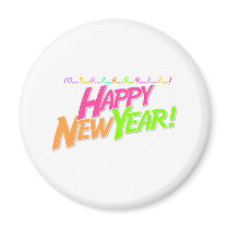 New Year Countdown magnets