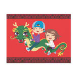 New Year Dragon Ride Postcards