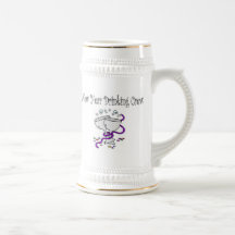 New Year Drinking Crew Martini Glasses Coffee Mugs