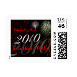 New Year Eve 2010 Party Invitation Postage Stamps