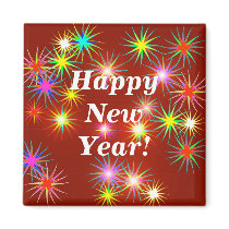 New Year Flash magnets by Peerdrops New Year Flash magnets