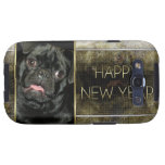 New Year - Golden Elegance - Pug Ruffy Samsung Galaxy SIII Covers