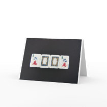 new year mah-jongg cards