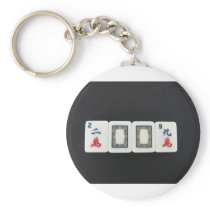 new year mah-jongg keychains