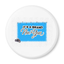 new year motercycle magnets