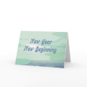 New Year New Beginning Card