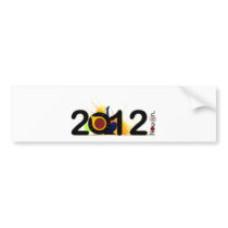 New Year Now on 2012.. Bumper Stickers