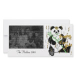 New Year Panda Photo Template Card Photo Card Template