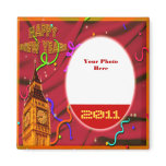 New Year Photo Frame magnets