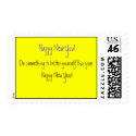 New Year Postage Stamp by ludagirl1976 New Year Postage Stamp