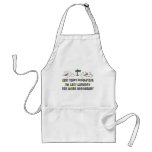 New Year Resolutions Funny Gift Apron