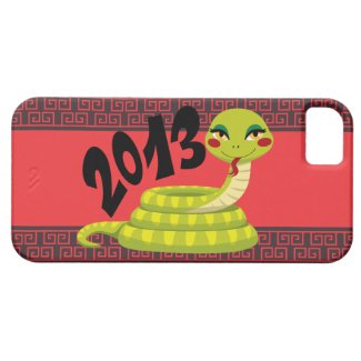 New Year Snake iPhone 5 Covers