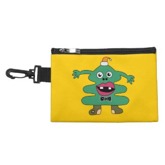 New Year Tree Cute Monster Accessories Bags