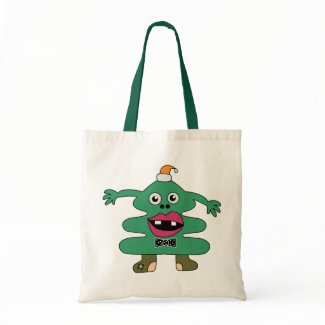 New Year Tree Monster Bag