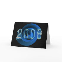 New Years 2008 cards by ChaotixDesigns New Years 2008 cards