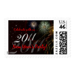 New Year's 2011 Party Invitation Stamps - Medium