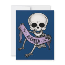 New Years Baby Skullabee invitations by skullabee New Years Baby Skullabee invitations