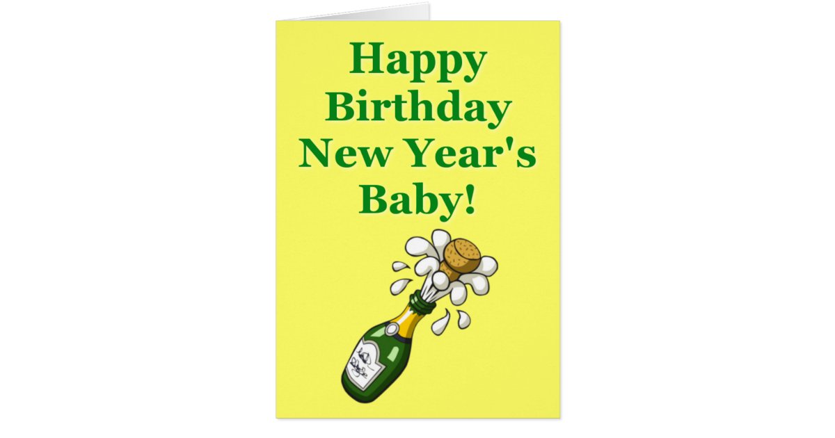 new year birthday years new year s birthday card zazzle new year birthday years new year s birthday card zazzle