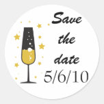 New Years Bubbly Sticker