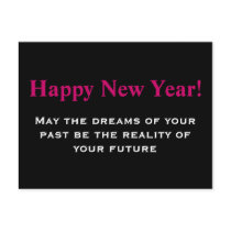 New Year's Card postcards by LIZZZYMILES New Year's Card postcards