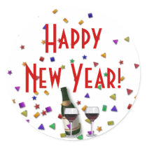New Years Celebration stickers by HolidayFun New Years Celebration stickers