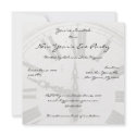 New Year's Countdown Clock Party Invitations invitation