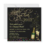 New Year's Day Party - Champagne Brunch Personalized Invite