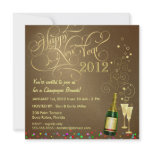 New Year's Day Party - Champagne Brunch Personalized Invitations