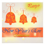New Year's Eve Bells Invitation