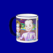 New Year's Eve Caricatures Mug 13a mugs