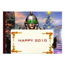 NEW YEAR'S EVE OF A CYBORG ANNOUNCEMENTS