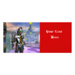 NEW YEAR'S EVE OF A CYBORG CUSTOMIZED RACK CARD NEW YEAR'S EVE OF A CYBORG CUSTOMIZED RACK CARD