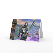 NEW YEAR'S EVE OF A CYBORG DROPPED FROM THE FUTURE CARDS