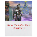 NEW YEAR'S EVE OF A CYBORG flyers by bulgan_lumini NEW YEAR'S EVE OF A CYBORG flyers