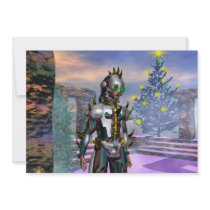 NEW YEAR'S EVE OF A CYBORG invitations by bulgan_lumini NEW YEAR'S EVE OF A CYBORG invitations