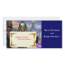 NEW YEAR'S EVE OF A CYBORG PHOTO CARD TEMPLATE