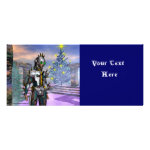 NEW YEAR'S EVE OF A CYBORG RACK CARD NEW YEAR'S EVE OF A CYBORG RACK CARD