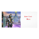 NEW YEAR'S EVE OF A CYBORG RACK CARD TEMPLATE NEW YEAR'S EVE OF A CYBORG RACK CARD TEMPLATE