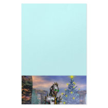 NEW YEAR'S EVE OF A CYBORG stationery by bulgan_lumini NEW YEAR'S EVE OF A CYBORG stationery