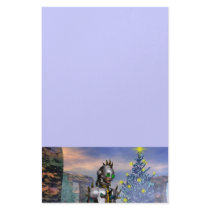 NEW YEAR'S EVE OF A CYBORG stationery by bulgan_lumini NEW YEAR'S EVE OF A CYBORG stationery