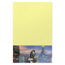 NEW YEAR'S EVE OF A CYBORG stationery by bulgan_lumini NEW YEAR'S EVE OF A CYBORG stationery