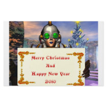 NEW YEAR'S EVE OF A CYBORG stationery