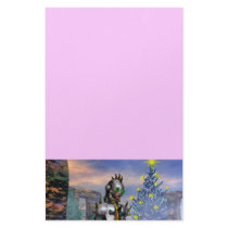 NEW YEAR'S EVE OF A CYBORG stationery by bulgan_lumini NEW YEAR'S EVE OF A CYBORG stationery