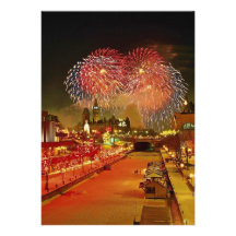 New Year's Eve, Ottawa, Ontario, Canada Personalized Announcements