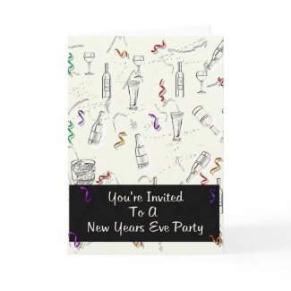 New Years Eve Party card